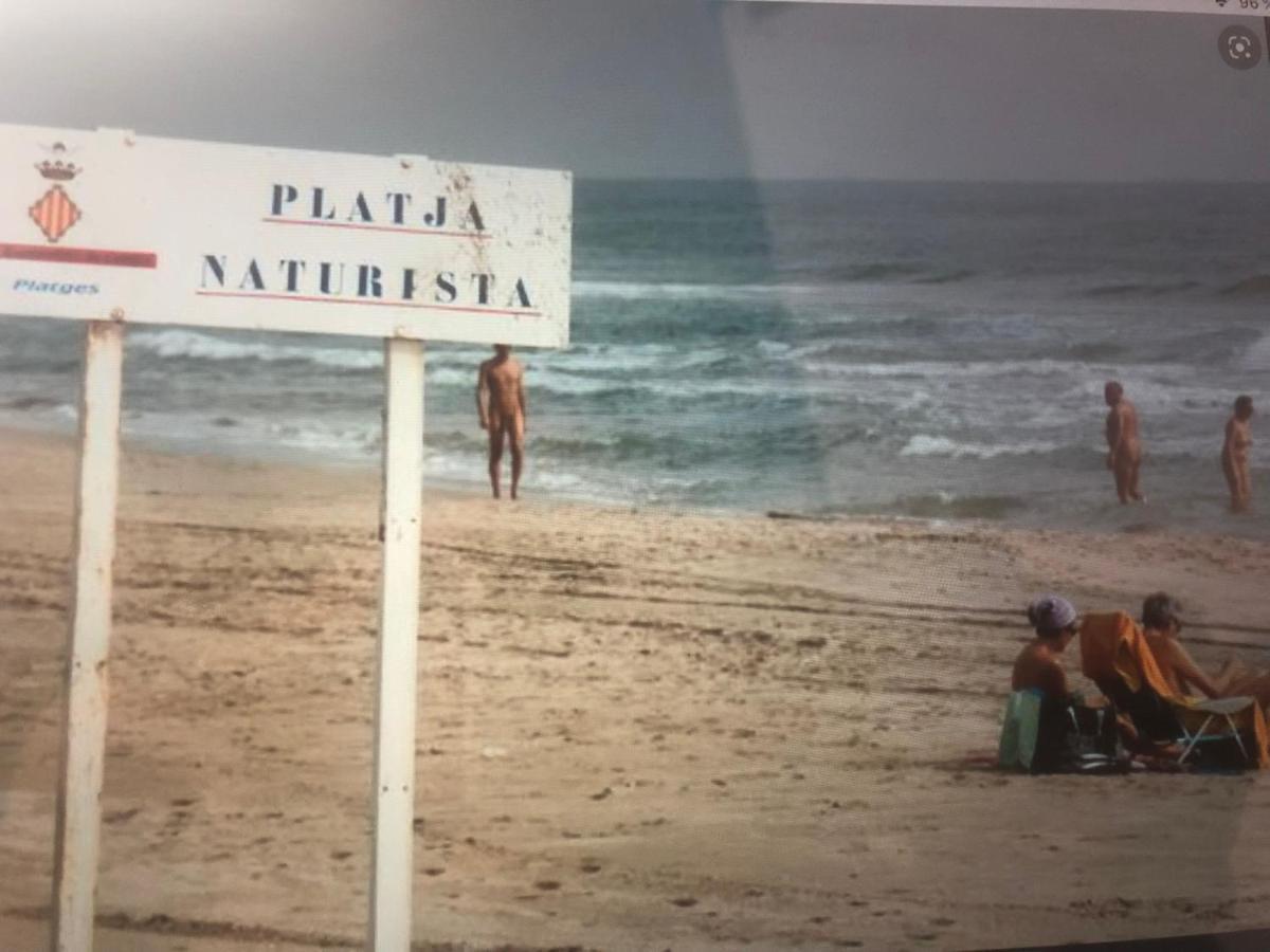 Apto Poseidon Con Parking En Edificio Subterraneo Cullera Exterior photo